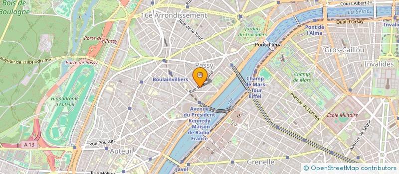 localisation de l'entreprise LE QUEBECOIS  VANVES