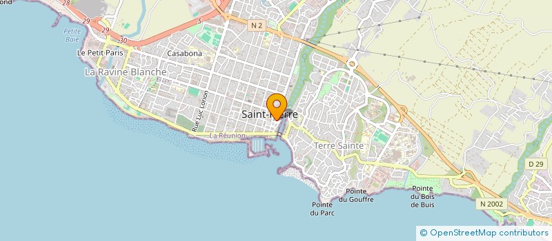 localisation de l'entreprise LE QUEENS CLUB à SAINT-PIERRE