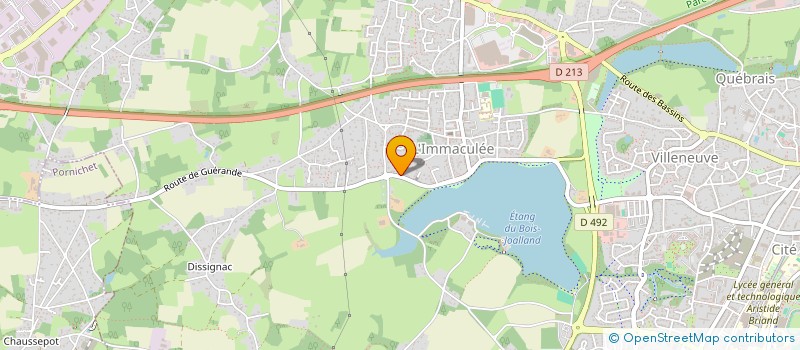 localisation de l'entreprise LE QUELLEC IMMO  SAINT-NAZAIRE