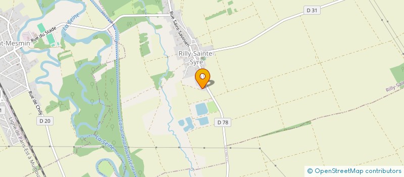 localisation de l'entreprise LE QUENETON LITTERAIRE  RILLY-SAINTE-SYRE