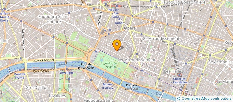 localisation de l'entreprise LE QUERCUS SARL à PARIS