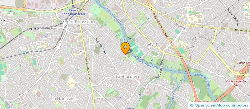 localisation de l'entreprise LE QUERE GARBA  REZE