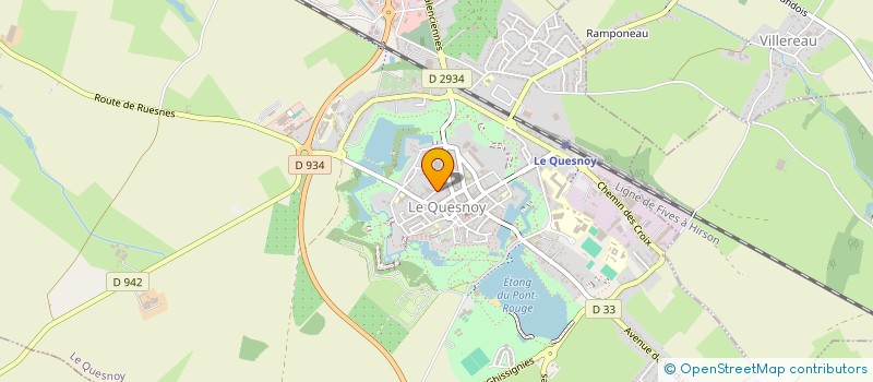 localisation de l'entreprise LE QUESNOY MEMORIAL MUSEUM  LE QUESNOY