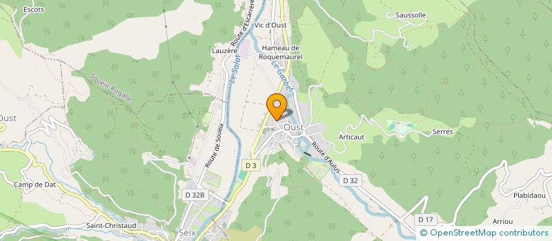 localisation de l'entreprise LE QUIET à OUST