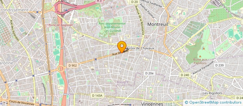 localisation de l'entreprise LE QUILLEUC à MONTREUIL
