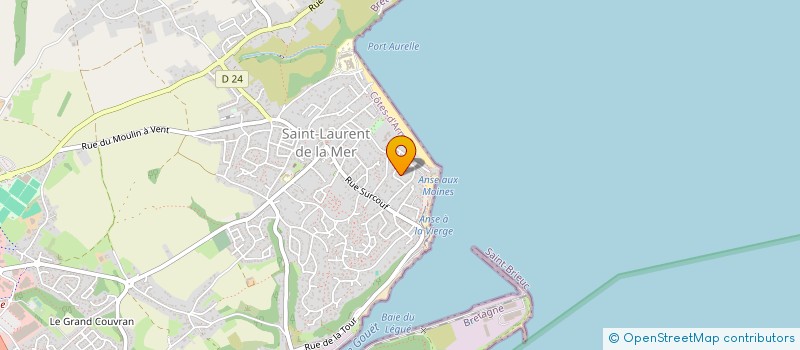 localisation de l'entreprise LE QUILLIO  PLERIN