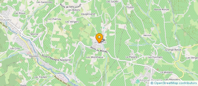 localisation de l'entreprise LE QUINZE  LANTIGNIE