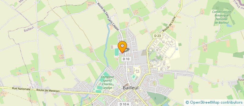 localisation de l'entreprise LE QUINZE BAILLEULOIS à BAILLEUL