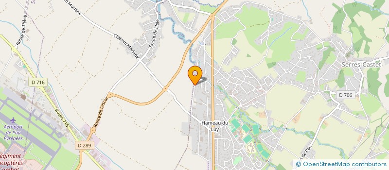 localisation de l'entreprise LE R DU BARON  ORTHEZ