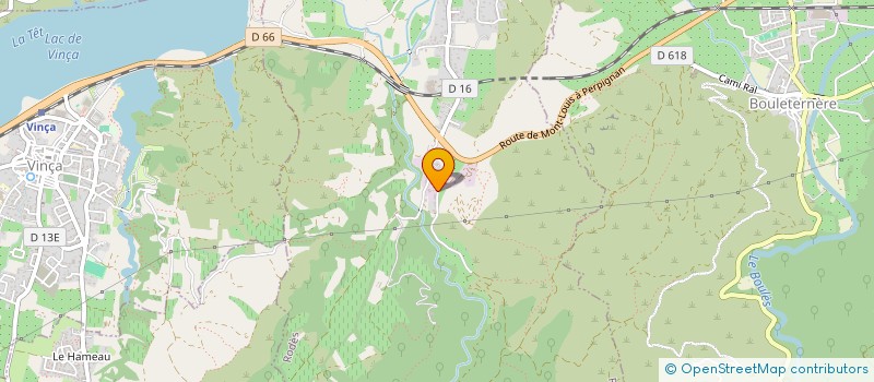 localisation de l'entreprise LE RABASSOU FILS  RODES