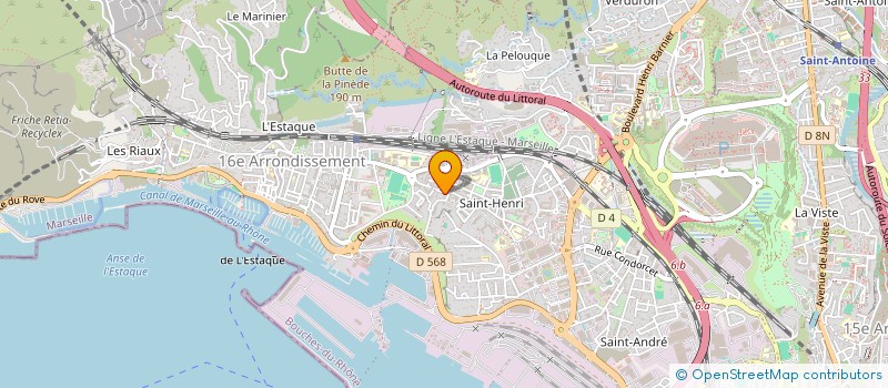 localisation de l'entreprise LE RABELAISIEN à MARSEILLE