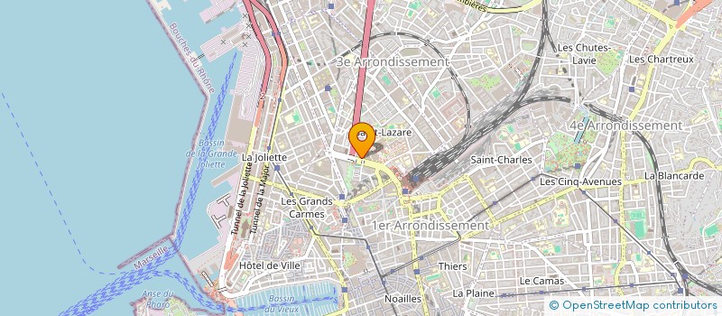 localisation de l'entreprise LE RACATI à MARSEILLE