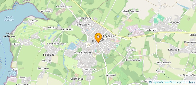 localisation de l'entreprise LE RAD'ARTS  BADEN