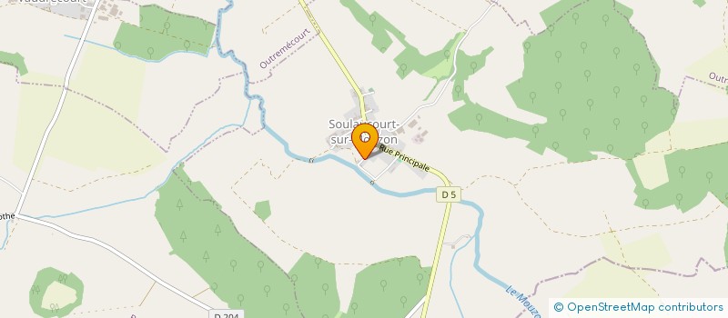 localisation de l'entreprise LE RADON à SOULAUCOURT-SUR-MOUZON