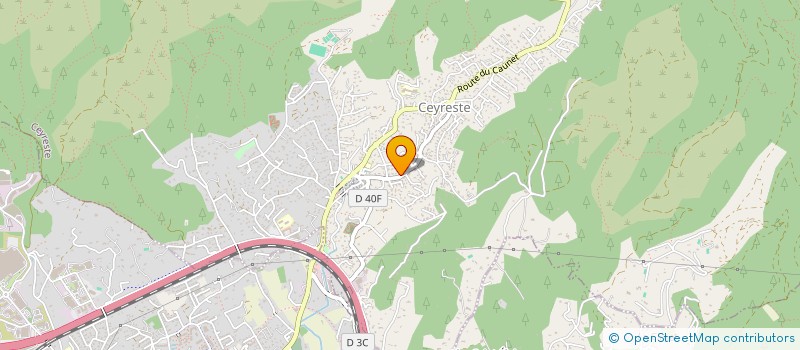 localisation de l'entreprise LE RAID DES CIGALES à CEYRESTE