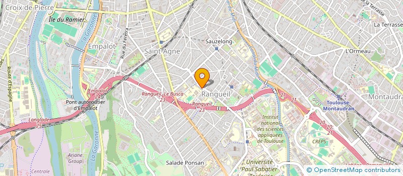 localisation de l'entreprise LE RAID DES GMP à TOULOUSE
