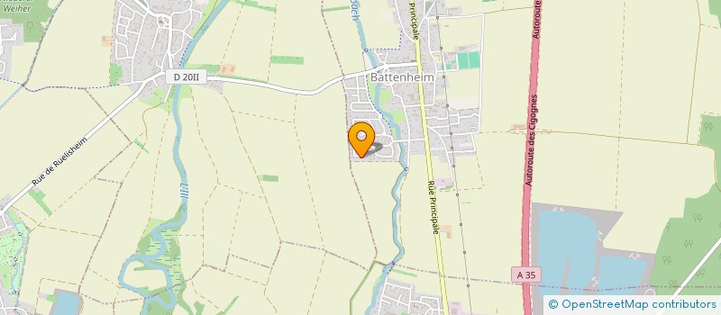 localisation de l'entreprise LE RAID DES PTIT PEUT-ON  BATTENHEIM