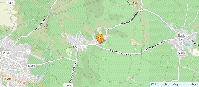 localisation de l'entreprise LE RAID DES RUSTIQUOISES  RUSTIQUES