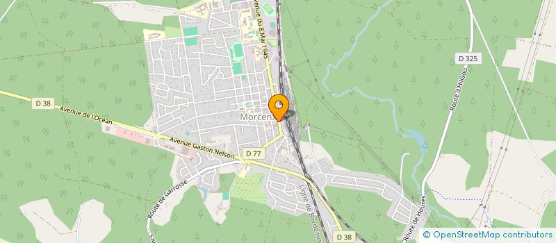 localisation de l'entreprise LE RAIL MORCENAIS à MORCENX-LA-NOUVELLE