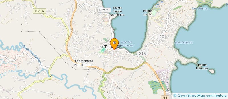 localisation de l'entreprise LE RAISINIER à LA TRINITE