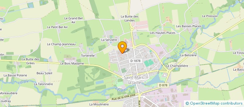 localisation de l'entreprise LE RAITEAU à VALLONS-DE-L'ERDRE