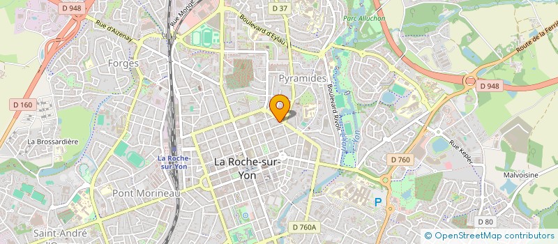 localisation de l'entreprise LE RAJIA INDIEN à LA ROCHE-SUR-YON