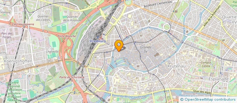 localisation de l'entreprise LE RAJUSTANT  STRASBOURG