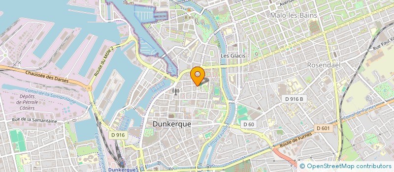 localisation de l'entreprise LE RALLYE 2 à DUNKERQUE