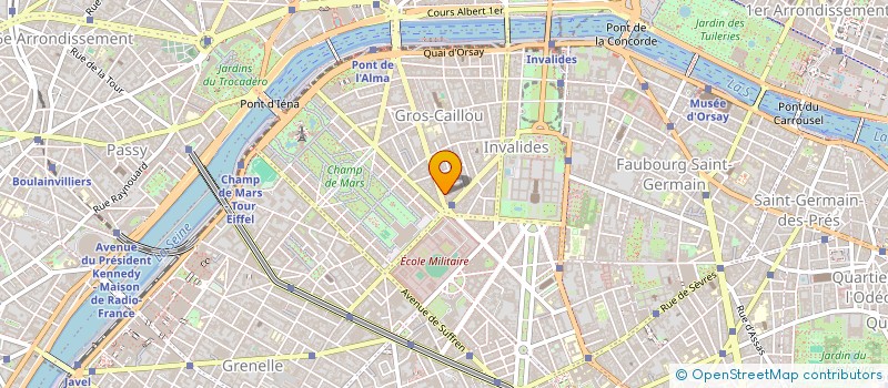 localisation de l'entreprise LE RALLYE DES BRETAGNE à PARIS