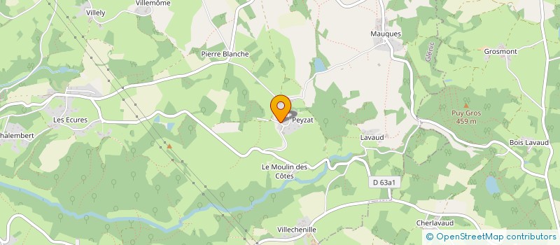 localisation de l'entreprise LE RALLYE DU VAL DE CREUSE à GLENIC