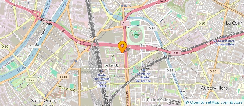 localisation de l'entreprise LE RAMEAU à SAINT-DENIS