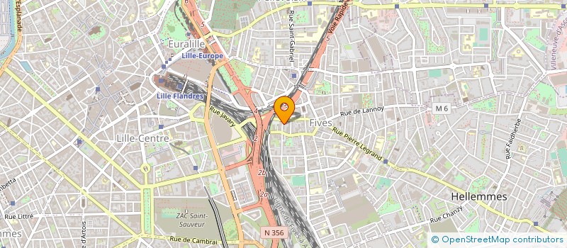 localisation de l'entreprise LE RAMEAU D'OLIVIER à LILLE