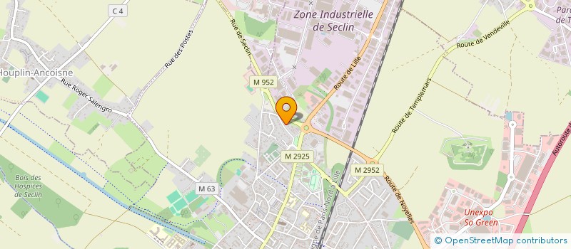 localisation de l'entreprise LE RAMEAU D'OLIVIER  SECLIN