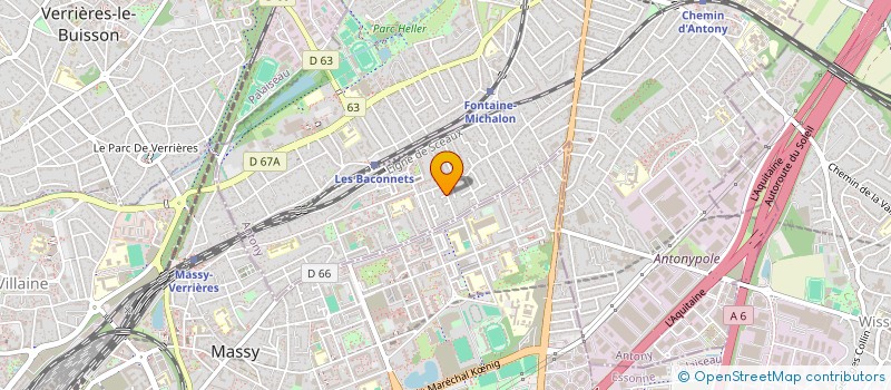 localisation de l'entreprise LE RAMEAU DE FIGUIER à ANTONY