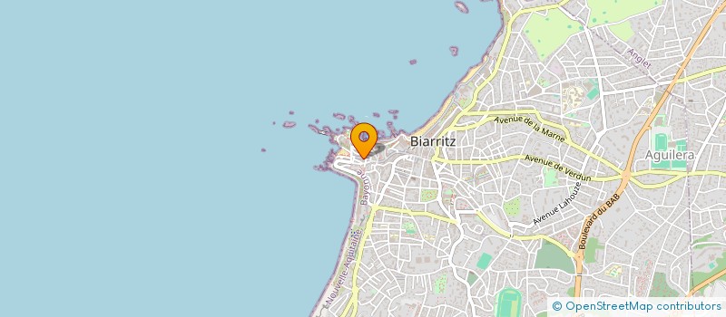 localisation de l'entreprise LE RAMUNTCHO à BIARRITZ