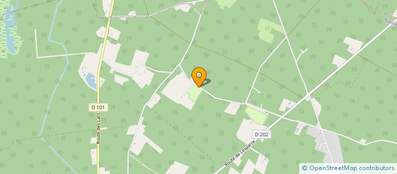 localisation de l'entreprise LE RANCH à NAUJAC-SUR-MER