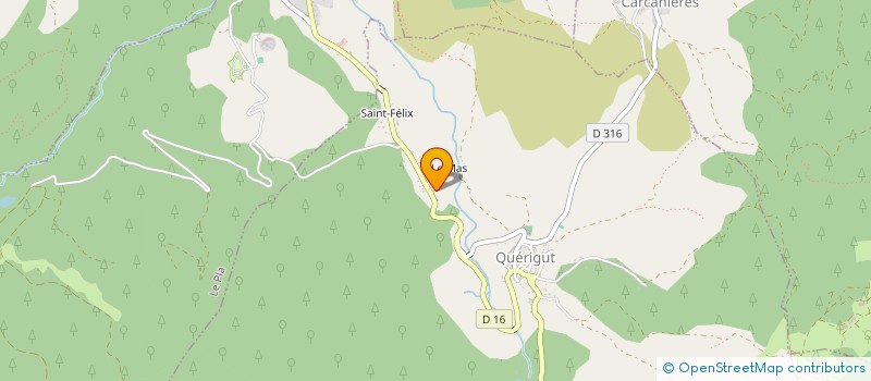 localisation de l'entreprise LE RANCH BOBO à QUERIGUT