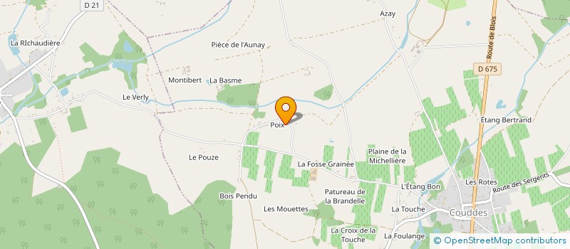 localisation de l'entreprise LE RANCH D'EAUZE  COUDDES