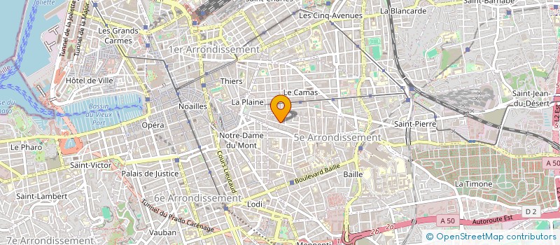 localisation de l'entreprise LE RANQUET à MARSEILLE