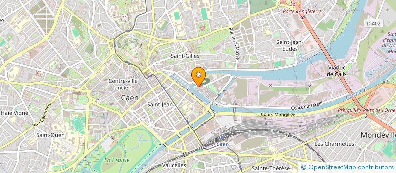 localisation de l'entreprise LE RAPHAEL à CAEN