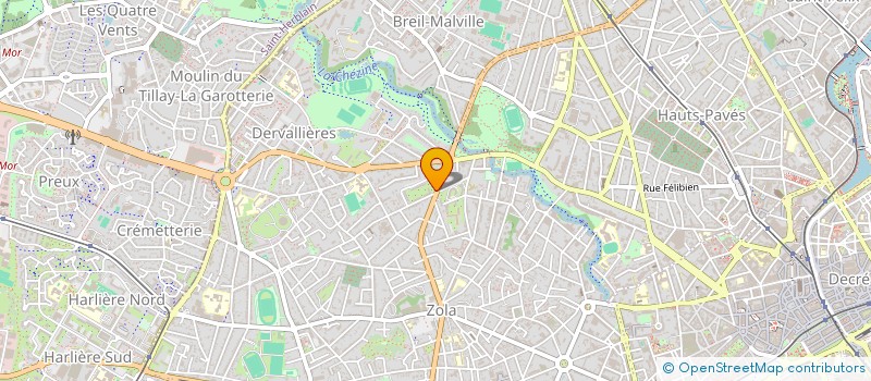 localisation de l'entreprise LE RAPHIA à NANTES