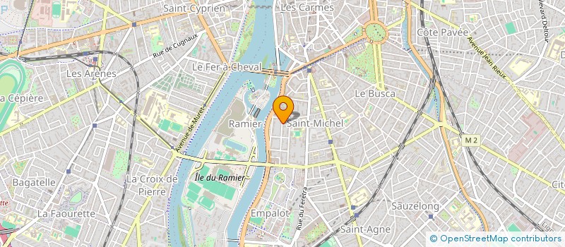 localisation de l'entreprise LE RAPID DE TOULOUSE à TOULOUSE