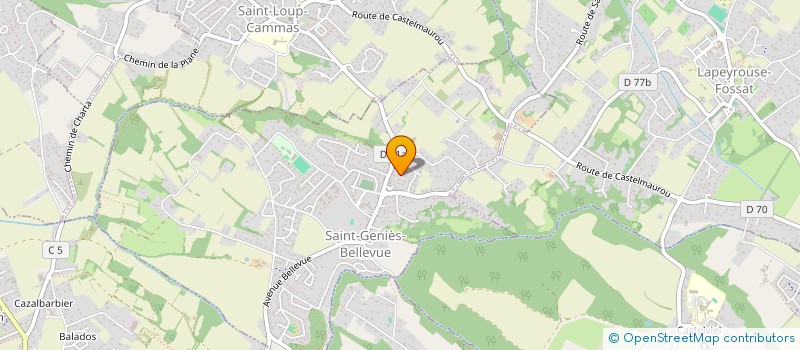 localisation de l'entreprise LE RAPOLITIQUE à SAINT-GENIES-BELLEVUE