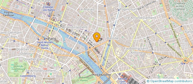 localisation de l'entreprise LE RATON LAVEUR à PARIS