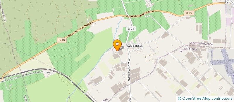 localisation de l'entreprise LE RAVI  LANCON-PROVENCE