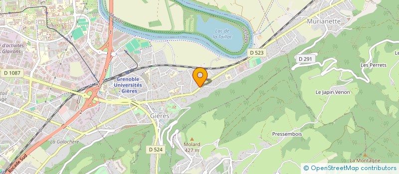 localisation de l'entreprise LE RAVITO  GIERES