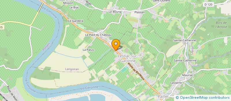 localisation de l'entreprise LE RAVNAL  LE TOURNE