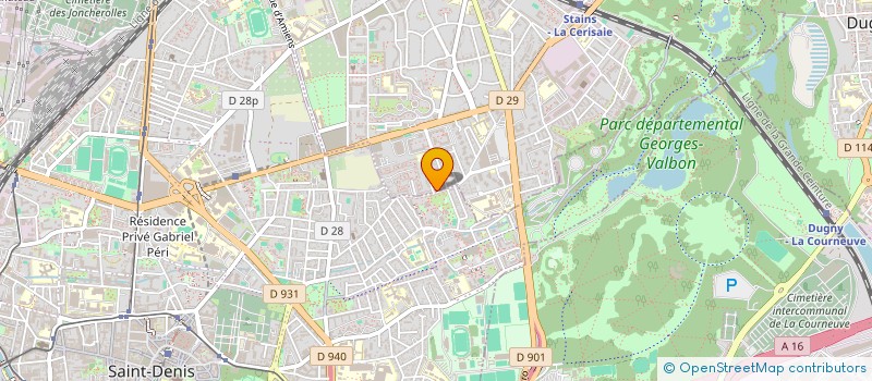 localisation de l'entreprise LE RAWEL à STAINS