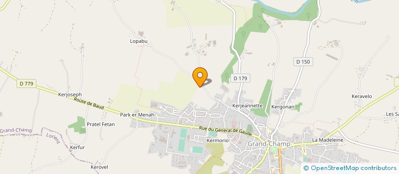 localisation de l'entreprise LE RAY à GRAND-CHAMP