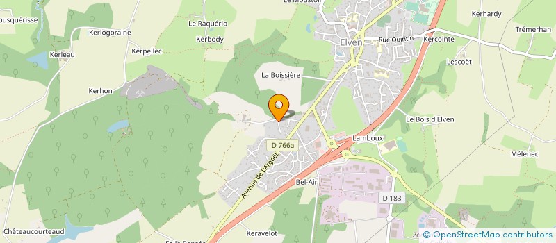 localisation de l'entreprise LE RAY BIO DISTRIBUTION à ELVEN